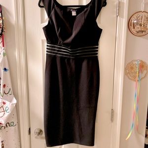 Off shoulder Mesh Waist Dress